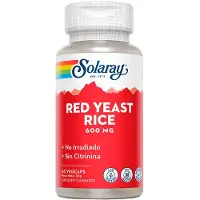 Solaray Red Yeast Rice 45 Units Rouge,Blanc