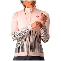 Castelli Sorpresa Fz Long Sleeve Jersey Blanc L Femme