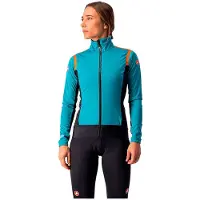 Castelli Alpha Ros Light Gore-tex Infinium Windstopper Jacket Bleu S Femme