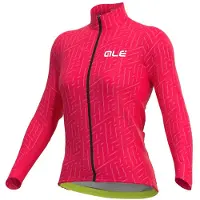 ALÉ Green Bolt Long Sleeve Jersey Rouge M Femme