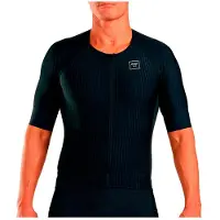 Zoot Elite Aero Short Sleeve Tri Jersey Noir M Homme