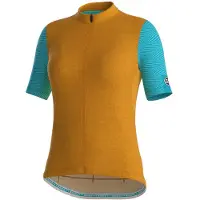 Bicycle Line Zoe Short Sleeve Jersey Orange M Femme