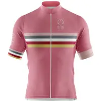 Otso Stripes Short Sleeve Jersey Rose S Homme
