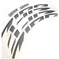 Sram 202 Disc Brake Single Rim Stickers Noir