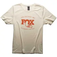 FOX Ride 3.0 Short Sleeve T-shirt Blanc S Femme