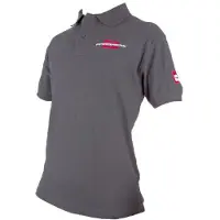 Progress Short Sleeve Polo Gris M Homme