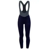 Q36.5 Dottore Hybrid Bib Tights Bleu L Femme