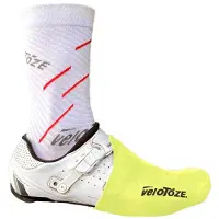 VeloToze : couvre-orteils en silicone, couleur jaune, taille unique, imperméables et coupe-vent.