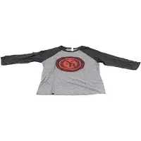 Niner Commonwealth Long Sleeve T-shirt Noir,Gris M Homme