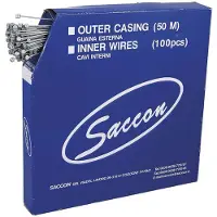 Saccon Mtb Cables Brake Stainless Steel Hammer Brake Cable 100 Units Bleu 1.5 x 2300 mm