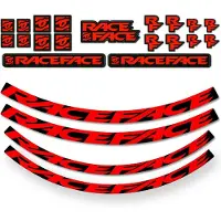 Race Face Next R 31 Arc Carbon 31 Arc Offset 35 Stickers Rouge,Noir