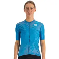 Sportful Rocket Short Sleeve Jersey Bleu 2XL Femme