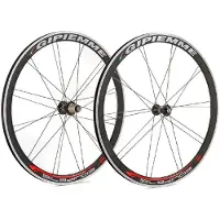 Gipiemme Equipe 716 Cl Disc Tubeless Road Wheel Set Noir 12 x 100 / 12 x 142 mm / Campagnolo