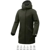 Tucano Urbano Magic 2 In 1 Parka Vert S Femme