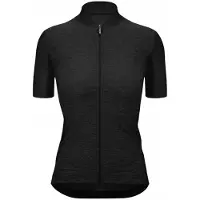Santini Colore Puro Short Sleeve Jersey Noir 2XS Femme
