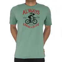 CYCOLOGY Always Ready To Ride Short Sleeve T-shirt Vert M Homme