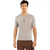 Siroko Cedar Gravel Short Sleeve T-shirt Beige M Homme
