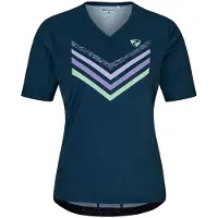 Ziener Noxana Short Sleeve Jersey Bleu 38 Femme