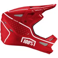 100% Status Downhill Helmet Rouge L