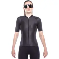 Bioracer Vesper Metalix Short Sleeve Jersey Gris XL Femme