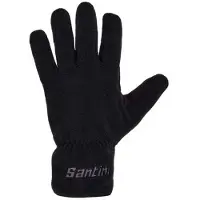 Santini Pile Gloves Noir M