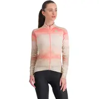 Sportful Flow Supergiara Thermal Long Sleeve Jersey Orange L Femme