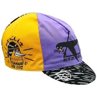 Cinelli High Flyers Cap Jaune,Violet Homme