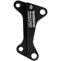 Shimano Adaptateur Frein A Disque Vtt Rehausse Etrier Standard Sur Fourche Avec Disque 180mm