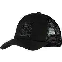 Buff Unisexe, Casquette, Jr Trucker Cap Mitt Black, Noir, (Taille unique)