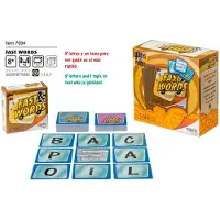Cayro Fast Words Jeu de table Multicolore Multicolore One Size