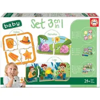 Educa Puzzle Bébé 3 en 1 18123