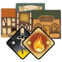 Asmodee Los Hombres Lobo De Castonegro La Aldea Jeu de société Multicolore Multicolore One Size