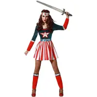 Atosa Costume De Femme Heroe American Comic