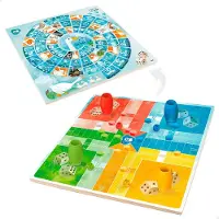 Cb Games Ludo Et Jeu De L'oie En Bois Multicolore Multicolore One Size