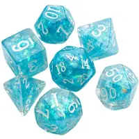 GameGenic GGS50011 - Candy-like Series - Blueberry - RPG Dice Set (7pcs)