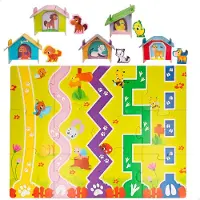 Lisciani 96886 - - MONTESSORI LEGNO BABY FARM