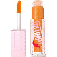Maybelline Gloss Repulpant Hydratation Longue Durée avec Acide Hyaluronique et Piment Chilli (teintes variées) - Hot Honey