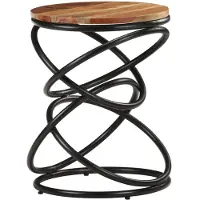 vidaXL Table d'appoint 40x40x52 cm Bois d'acacia massif