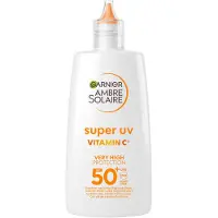 Garnier Crème Solaire Ambre Solaire Super Uv Vitamin C Fluid Spf 50+