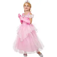 Rubies Princesses Déguisement Luxe Princesse Rose 3-4 Ans