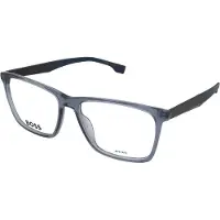 HUGO BOSS Lunettes de Vue BOSS 1582 56/16/145 Blue Acetate frames MAN BOSS 1582