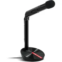 SPIRIT OF GAMER Microphone Gaming EKO Noir et rouge pour le Streaming
