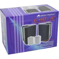 Omnitronic C-40 (Passif, 1x 35 W), Haut-parleur PA, Noir