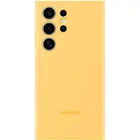 Samsung Galaxy S24 Ultra Silicone Back Cover Jaune