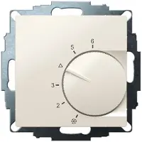 Eberle Controls Eberle UTE 1032-RAL1013-G-55 Thermostat d'ambiance encastré 5 à 30°C, Thermostat, Blanc
