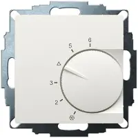 Eberle Controls Eberle UTE 1032-RAL9010-M-55 Thermostat d'ambiance encastré 5 à 30°C, Thermostat, Blanc