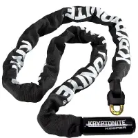 Kryptonite Keeper 712 Integrated Chain Lock Noir 7 x 1200 mm