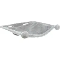 Trixie bac de couchage pour montage mural 42x41cm, gris chat