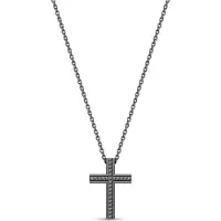 Police Collier Geometric Metal
