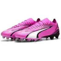 Puma Hommes Match Fg-ag Rose-noir-blanc Chaussures De Football Rose - 42